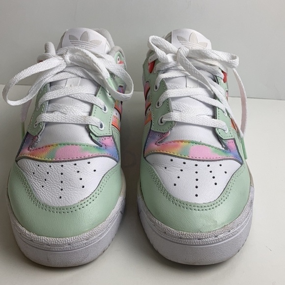 adidas FY1270 Rivalry Low white Tie Dye Women’s 7.5 Kicks Streetwear 80’s Y2K - Picture 4 of 16